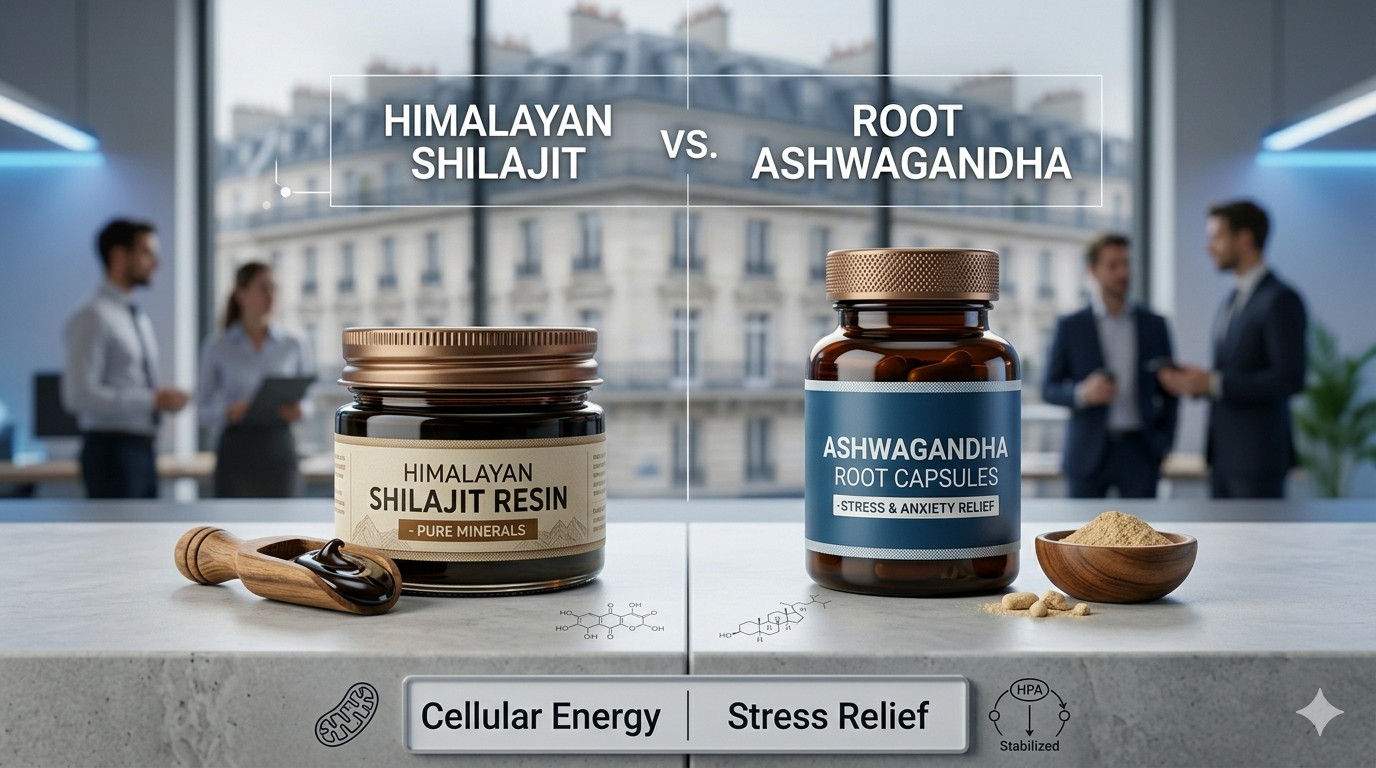 Himalayan Shilajit vs Ashwagandha: Which Is Better for You in 2026?