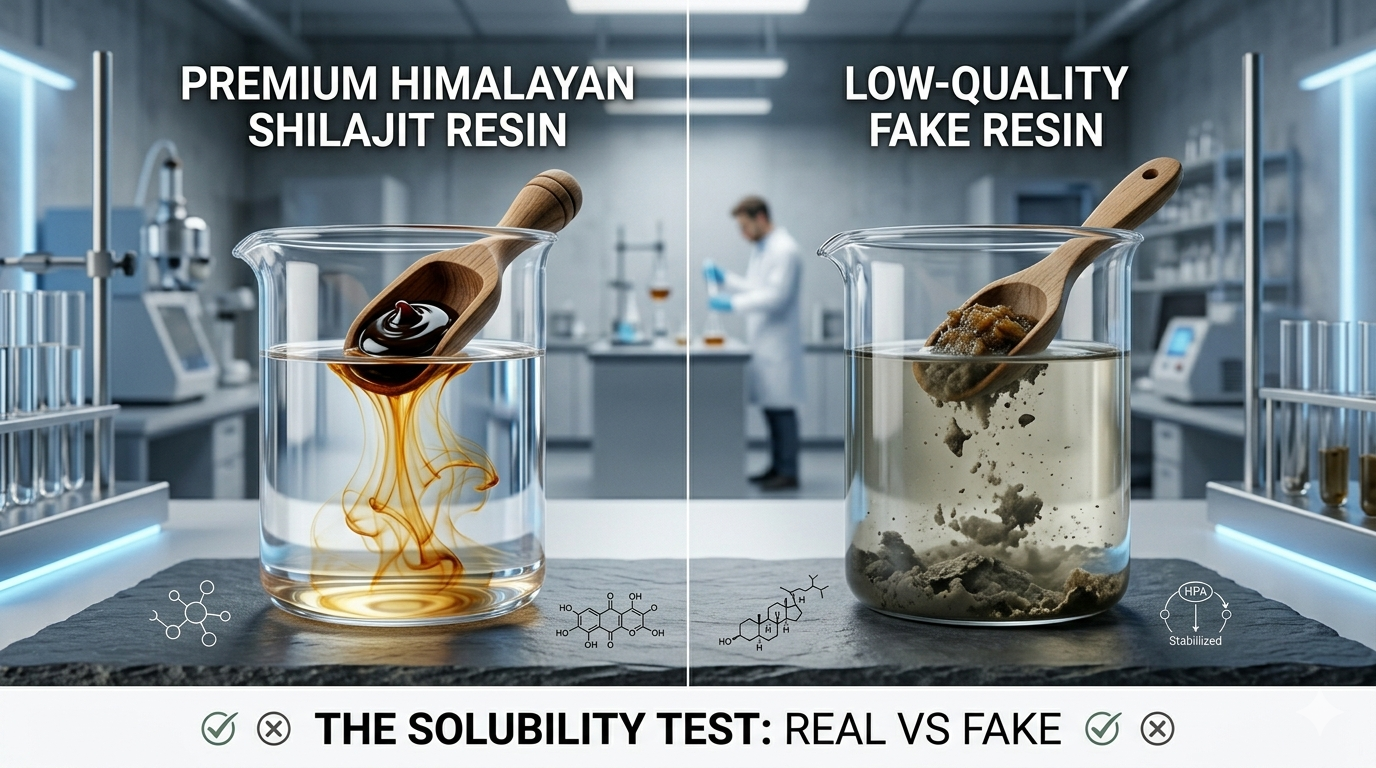 How to Identify Fake Himalayan Shilajit: Real vs Fake Guide 2026