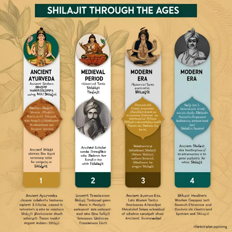 Shilajit Through the Ages: From Ancient Ayurveda to Modern Wellness – A Historical Journey of an Enduring Elixir