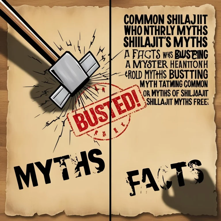 Common Myths About Shilajit Debunked: Separating Fact from Fiction for a Clear and Informed Perspective
